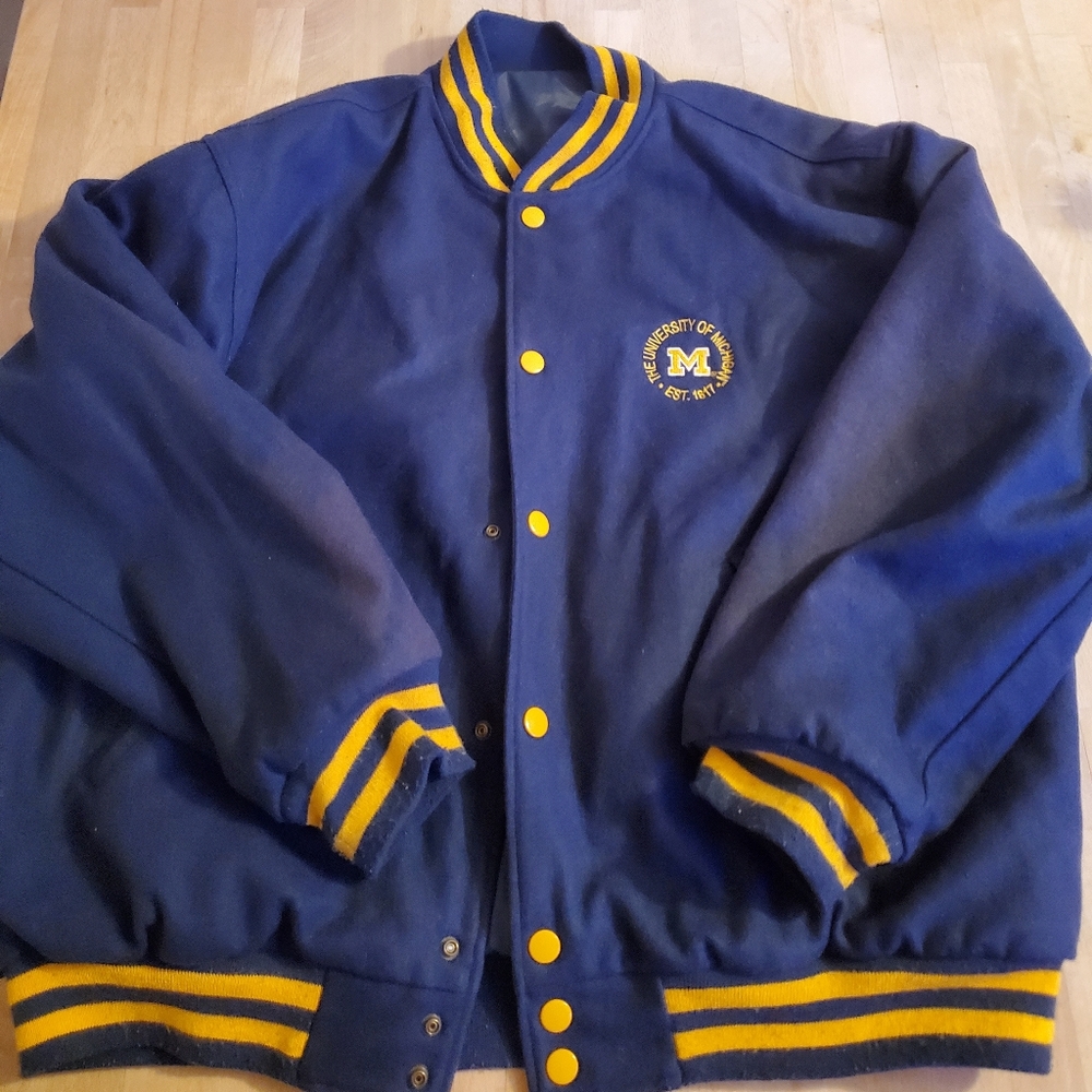 Michigan Wolverine Varsity Jacket - image 1